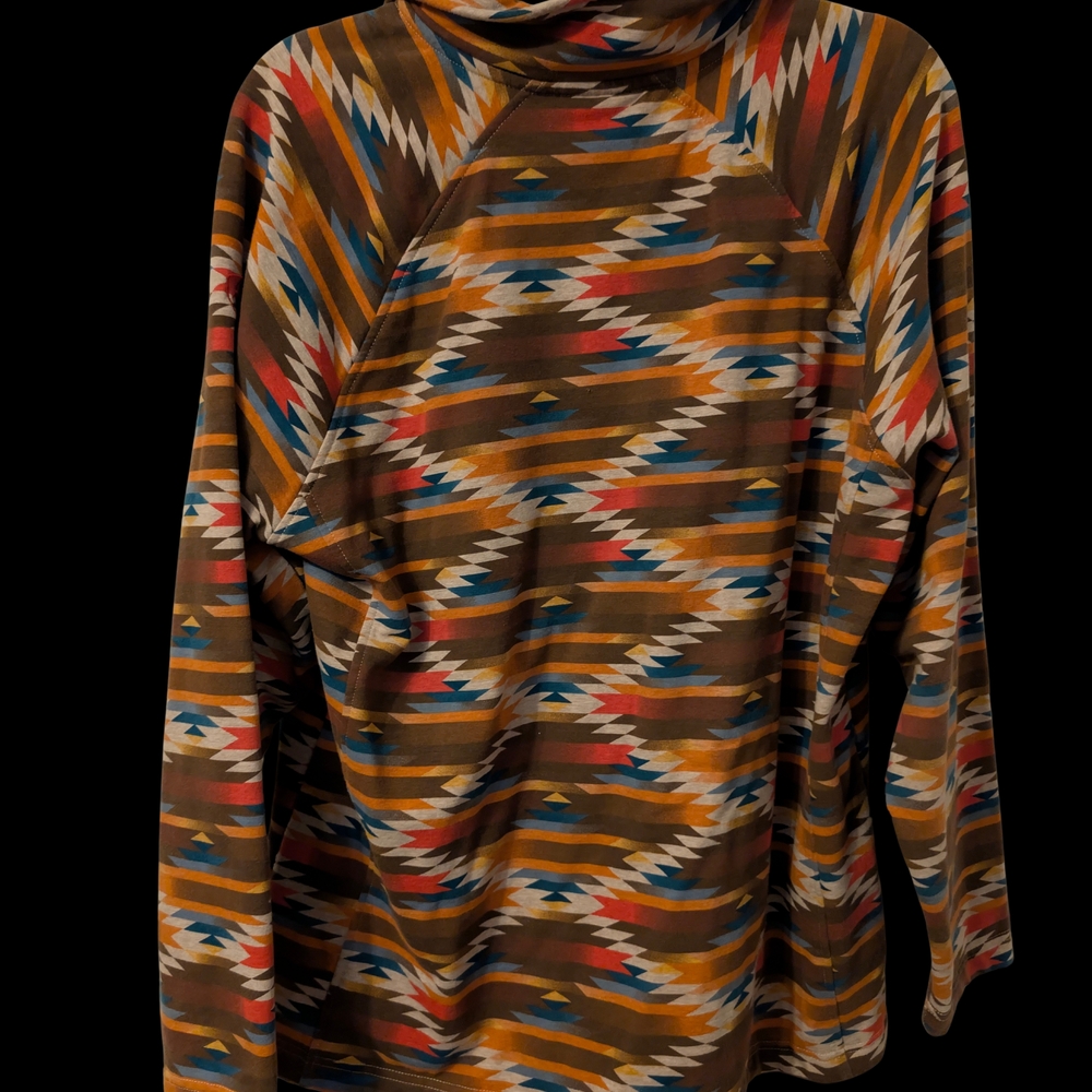 Ariat Multicolor Geometric Button-Up - Picture 2 of 6